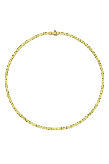 Melissa Kaye Yellow Sapphire Medium Lenox Tennis Necklace | Thumbnail 1 Melissa Kaye Yellow Sapphire Medium Lenox Tennis Necklace | Thumbnail 1