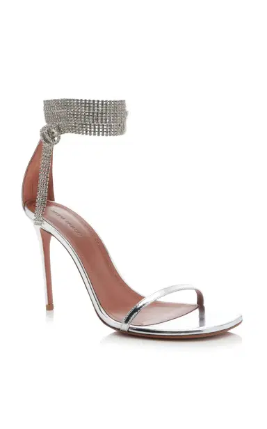 Amina Muaddi Giorgia Crystal Sandals | Thumbnail 5 Amina Muaddi Giorgia Crystal Sandals | Thumbnail 5