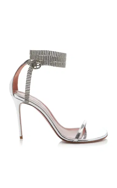 Amina Muaddi Giorgia Crystal Sandals | Thumbnail 7 Amina Muaddi Giorgia Crystal Sandals | Thumbnail 7