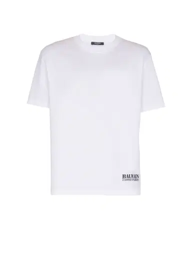 Balmain Small Stamp printed T-shirt | Thumbnail 1 Balmain Small Stamp printed T-shirt | Thumbnail 1
