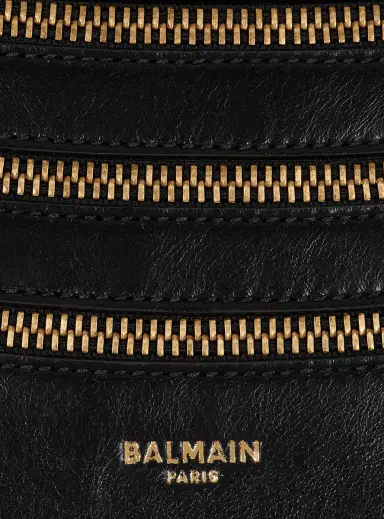 Balmain Medium Shuffle Zips bag in calfskin leather | Thumbnail 5 Balmain Medium Shuffle Zips bag in calfskin leather | Thumbnail 5