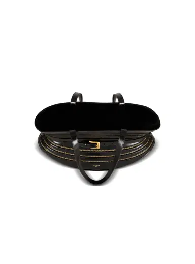Balmain Medium Shuffle Zips bag in calfskin leather | Thumbnail 7 Balmain Medium Shuffle Zips bag in calfskin leather | Thumbnail 7