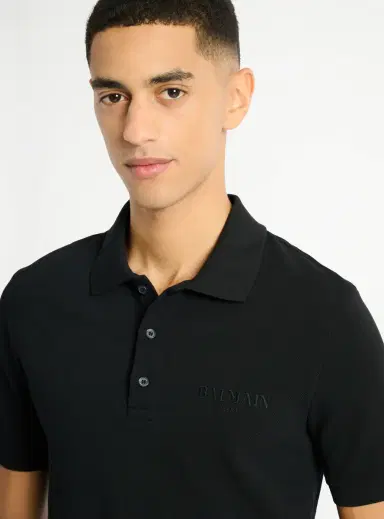 Balmain Embroidered Vintage polo | Thumbnail 4 Balmain Embroidered Vintage polo | Thumbnail 4