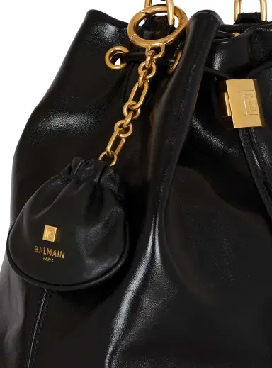 Balmain Pulse leather key ring | Thumbnail 4 Balmain Pulse leather key ring | Thumbnail 4