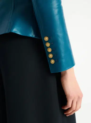 Balmain Leather 6-button jacket | Thumbnail 5 Balmain Leather 6-button jacket | Thumbnail 5