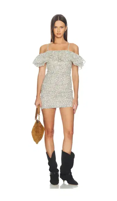 ISABEL MARANT ÉTOILE Davilia Mini Dress | Thumbnail 1 ISABEL MARANT ÉTOILE Davilia Mini Dress | Thumbnail 1