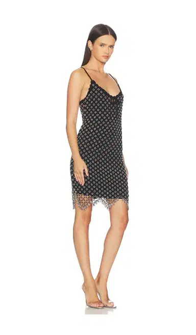 MISHA The Beaded Crochet Mini Dress | Thumbnail 2 MISHA The Beaded Crochet Mini Dress | Thumbnail 2