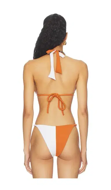 Nau Bikinis Lola Colorblock Triangle Bikini Top | Thumbnail 4 Nau Bikinis Lola Colorblock Triangle Bikini Top | Thumbnail 4