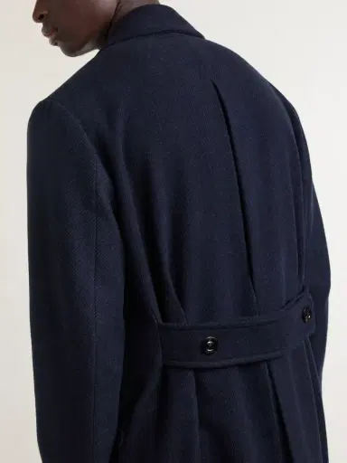 Boglioli Double-Breasted Virgin Wool and Cashmere-Blend Twill Coat - Men | Thumbnail 5 Boglioli Double-Breasted Virgin Wool and Cashmere-Blend Twill Coat - Men | Thumbnail 5