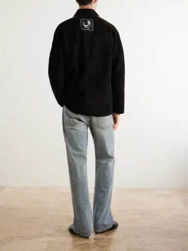 Enfants Riches Déprimés Académie Embellished Suede Jacket - Men | Thumbnail 4 Enfants Riches Déprimés Académie Embellished Suede Jacket - Men | Thumbnail 4