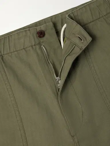 Drake's Straight-Leg Cotton-Blend Cargo Trousers - Men | Thumbnail 6 Drake's Straight-Leg Cotton-Blend Cargo Trousers - Men | Thumbnail 6