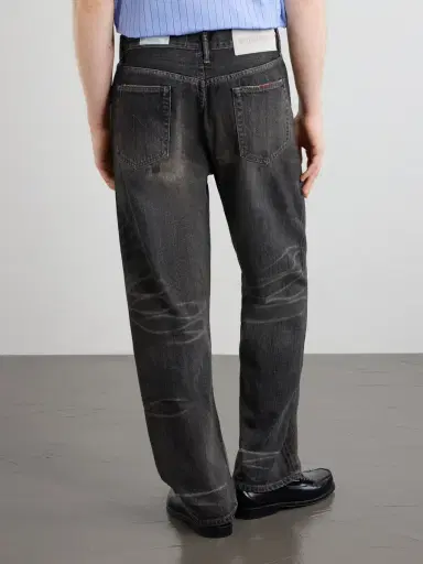 Neighborhood Savage Straight -Leg Bead-Embellished Distressed Jeans - Men | Thumbnail 4 Neighborhood Savage Straight -Leg Bead-Embellished Distressed Jeans - Men | Thumbnail 4