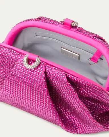 Judith Leiber Couture Gemma Pleated Crystal Clutch Bag | Thumbnail 4 Judith Leiber Couture Gemma Pleated Crystal Clutch Bag | Thumbnail 4