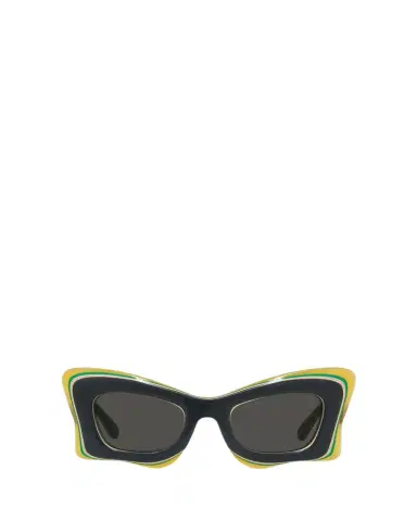 LOEWE Multicolor Acetate Butterfly Sunglasses | Thumbnail 1 LOEWE Multicolor Acetate Butterfly Sunglasses | Thumbnail 1