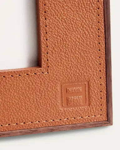 Assouline Heritage Leather Picture Frame, 5" x 7" | Thumbnail 5 Assouline Heritage Leather Picture Frame, 5" x 7" | Thumbnail 5