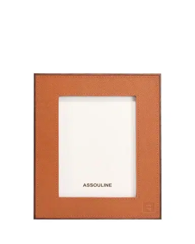 Assouline Heritage Leather Picture Frame, 5" x 7" | Thumbnail 1 Assouline Heritage Leather Picture Frame, 5" x 7" | Thumbnail 1