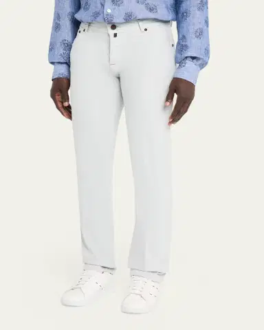 Kiton Men's Plus One Slim Stretch Five-Pocket Pants | Thumbnail 4 Kiton Men's Plus One Slim Stretch Five-Pocket Pants | Thumbnail 4