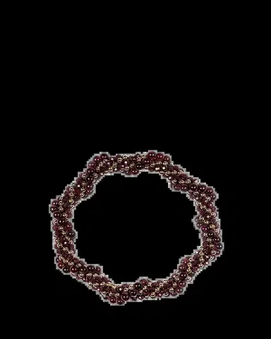Meredith Frederick 14K Garnet Agnes Bracelet | Thumbnail 2 Meredith Frederick 14K Garnet Agnes Bracelet | Thumbnail 2