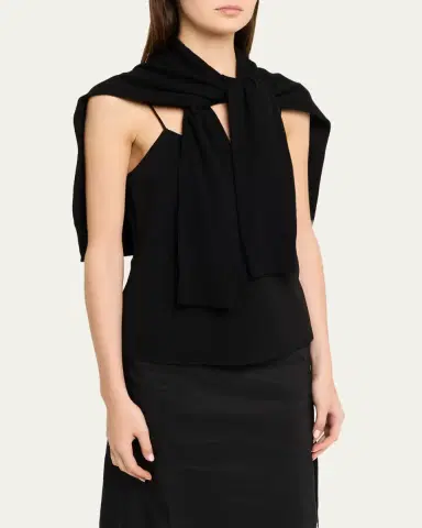 THE ROW Nomea Cashmere Scarf | Thumbnail 3 THE ROW Nomea Cashmere Scarf | Thumbnail 3