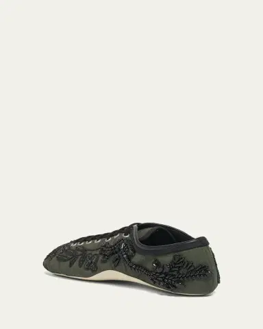 Dries Van Noten Embroidered Ballerina Sneakers | Thumbnail 6 Dries Van Noten Embroidered Ballerina Sneakers | Thumbnail 6