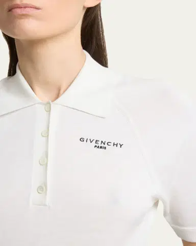 Givenchy Cropped Short-Sleeve Polo Shirt | Thumbnail 5 Givenchy Cropped Short-Sleeve Polo Shirt | Thumbnail 5