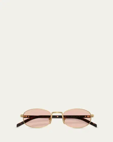 Prada PR B53S Steel Oval Sunglasses | Thumbnail 4 Prada PR B53S Steel Oval Sunglasses | Thumbnail 4
