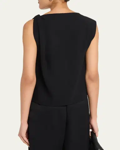 Vince Draped Shoulder Top | Thumbnail 3 Vince Draped Shoulder Top | Thumbnail 3