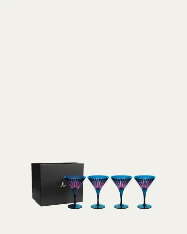 L'Objet Prism 8 oz. Martini Glasses, Set of 4 | Thumbnail 2 L'Objet Prism 8 oz. Martini Glasses, Set of 4 | Thumbnail 2