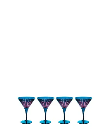 L'Objet Prism 8 oz. Martini Glasses, Set of 4 | Thumbnail 1 L'Objet Prism 8 oz. Martini Glasses, Set of 4 | Thumbnail 1