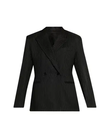 Isabel Marant Ranya Pinstripe Double-Breasted Jacket | Thumbnail 1 Isabel Marant Ranya Pinstripe Double-Breasted Jacket | Thumbnail 1