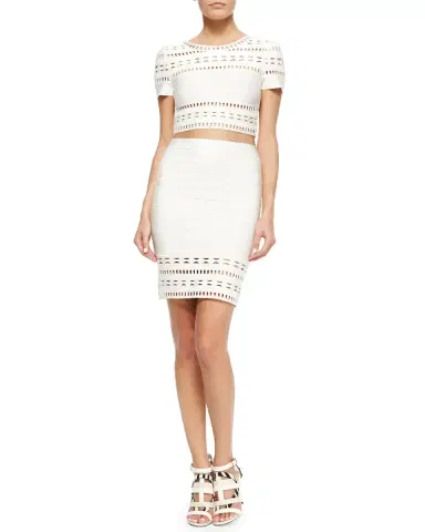 Simkhai Dana Organza Midi Skirt | Thumbnail 6 Simkhai Dana Organza Midi Skirt | Thumbnail 6