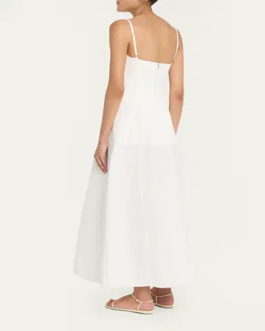 FFORME Neneh Sleeveless Flared Midi Dress | Thumbnail 3 FFORME Neneh Sleeveless Flared Midi Dress | Thumbnail 3