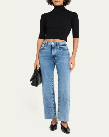 Frame Le Sleek Straight Jeans | Thumbnail 2 Frame Le Sleek Straight Jeans | Thumbnail 2