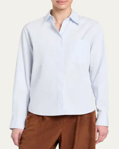 TWP Cowboy Update Cotton Button-Front Shirt | Thumbnail 3 TWP Cowboy Update Cotton Button-Front Shirt | Thumbnail 3