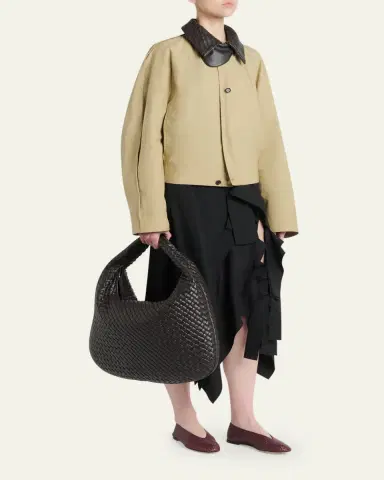 Bottega Veneta Maxi Veneta Leather Shoulder Bag | Thumbnail 5 Bottega Veneta Maxi Veneta Leather Shoulder Bag | Thumbnail 5