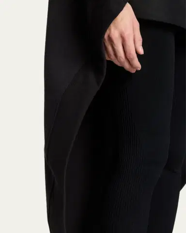 Balenciaga Hooded Oversized High-Low Cape | Thumbnail 5 Balenciaga Hooded Oversized High-Low Cape | Thumbnail 5