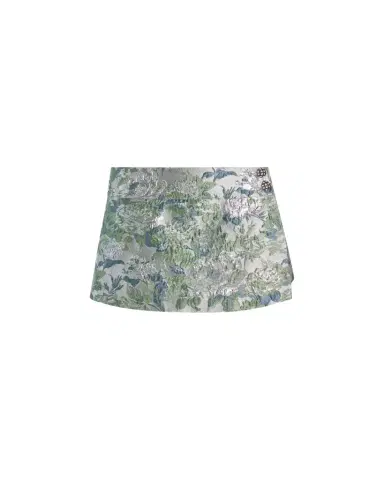 Alice + Olivia Somers Metallic Jacquard Mini Skort | Thumbnail 1 Alice + Olivia Somers Metallic Jacquard Mini Skort | Thumbnail 1