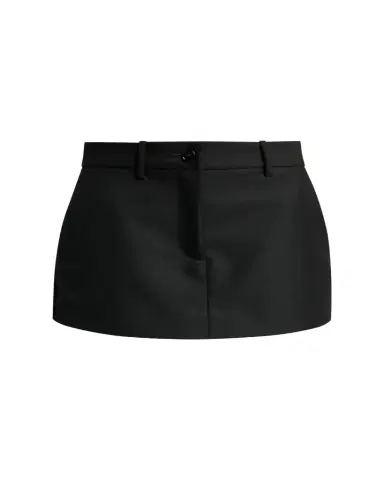 Balenciaga Starch Regenerative Wool Mini Hybrid Skort | Thumbnail 1 Balenciaga Starch Regenerative Wool Mini Hybrid Skort | Thumbnail 1