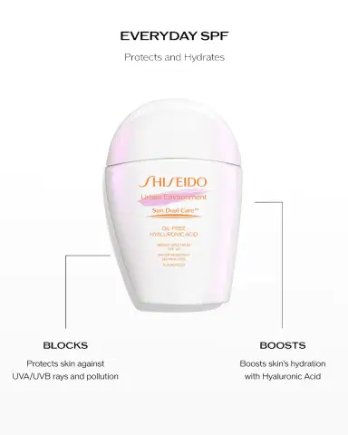 Shiseido Urban Environment Oil-Free Sunscreen SPF 42 | Thumbnail 3 Shiseido Urban Environment Oil-Free Sunscreen SPF 42 | Thumbnail 3
