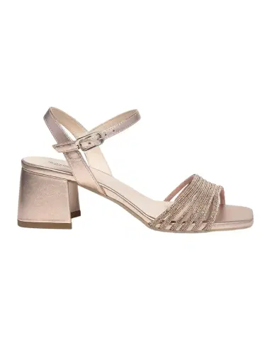 NeroGiardini Metallic Bling Ankle-Strap Sandals | Thumbnail 1 NeroGiardini Metallic Bling Ankle-Strap Sandals | Thumbnail 1