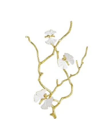 Michael Aram Butterfly Ginkgo White & Gold Fabric Shadow Box | Thumbnail 1 Michael Aram Butterfly Ginkgo White & Gold Fabric Shadow Box | Thumbnail 1