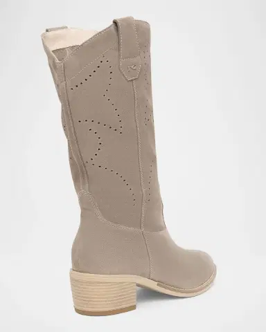 NeroGiardini Suede Western Boots | Thumbnail 3 NeroGiardini Suede Western Boots | Thumbnail 3