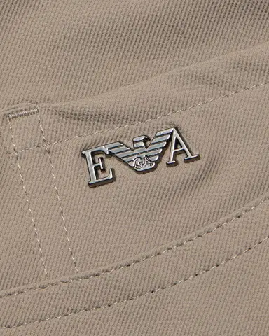 Emporio Armani Men 's Nylon Stretch Slim Five-Pocket Pants | Thumbnail 5 Emporio Armani Men 's Nylon Stretch Slim Five-Pocket Pants | Thumbnail 5
