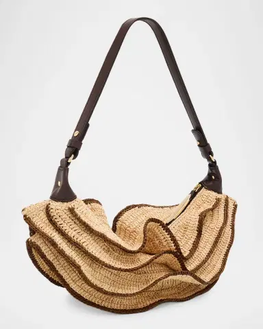 Zimmermann Goldentime Ruffle Shoulder Bag | Thumbnail 2 Zimmermann Goldentime Ruffle Shoulder Bag | Thumbnail 2