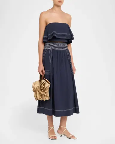 Zimmermann Goldentime Medium Fringed Tote Bag | Thumbnail 5 Zimmermann Goldentime Medium Fringed Tote Bag | Thumbnail 5