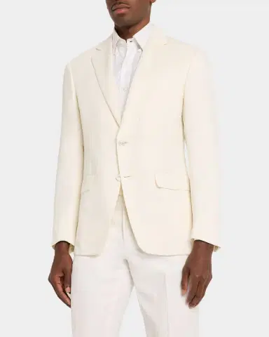 Canali Men's Kei Linen and Silk Sport Coat | Thumbnail 4 Canali Men's Kei Linen and Silk Sport Coat | Thumbnail 4