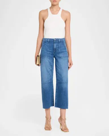 Le Jean Utility Soft Barrel Jeans | Thumbnail 2 Le Jean Utility Soft Barrel Jeans | Thumbnail 2
