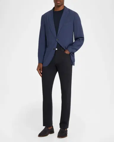 Boglioli Men's Wool and Silk Single-Breasted Sport Coat | Thumbnail 2 Boglioli Men's Wool and Silk Single-Breasted Sport Coat | Thumbnail 2