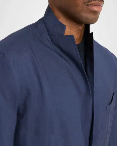 Boglioli Men's Wool and Silk Single-Breasted Sport Coat | Thumbnail 7 Boglioli Men's Wool and Silk Single-Breasted Sport Coat | Thumbnail 7