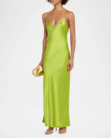 Sablyn Cece Lace Inset Satin Maxi Dress | Thumbnail 4 Sablyn Cece Lace Inset Satin Maxi Dress | Thumbnail 4